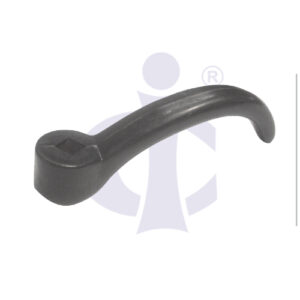 INSIDE DOOR HANDLE PLASTIC BLACK (CI-BUS 8110)