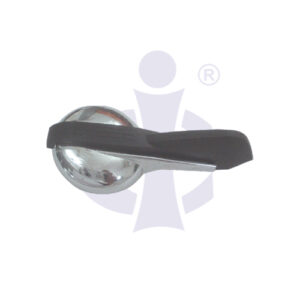 INSIDE DOOR HANDLE WITH BLACK STRIP (ZINC CHROME) (DRIVER DOOR) (CI-BUS 8128)