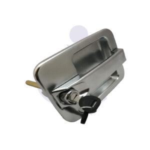 OUTSIDE DOOR HANDLE W/KEYS CHROME (CI-BUS 9088)