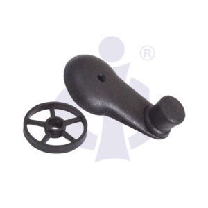 WINDOW REGULATOR HANDLE WIHT BRASS ()