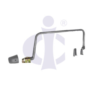 SIDE MIRROR ROD COMPLETE PLAIN WITH LOWER & UPPER BRACKET WITH COVER (CI-BZ 6605)