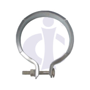 EXHAUST PIPE CLAMP SMALL (80 MM)  (CI-BZ 6803)