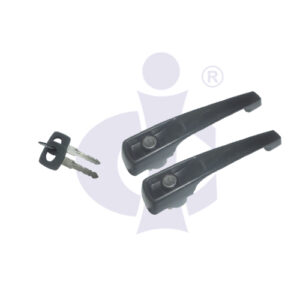 2 IN 1 OUTSIDE DOOR HANDLE WITH KEYS M (CI-BZ 7407)