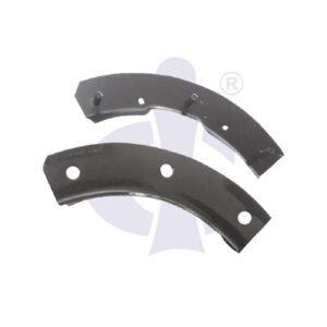HALF MOON BRACKET (SHEET METAL BLACK) UPPER & LOWER, SUNSHADE (SET OF 2 PCS.)