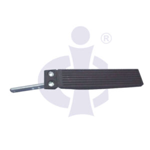 ACCELERATOR PEDAL PLASTIC COVER WITH ALUMINIUM (W/OUT KIT) (CI-BZ 7801B)