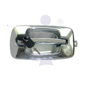 OUTSIDE DOOR HANDLE W/COVER W/LOCK (CHROME) (CI- NV 32224)
