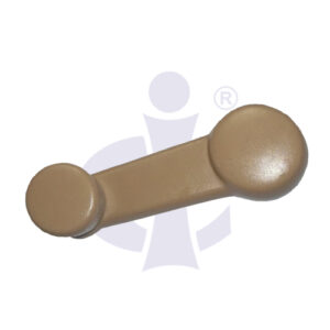 WINDOW REGULATOR HANDLE WITH CAP BEIGE (CI-SK 2070)