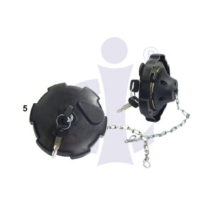 FUEL TANK CAP W/KEYS (PLASTIC) (ECONOMICAL) (CI- VV 2876)