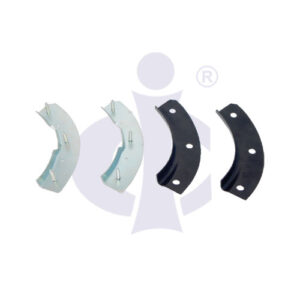 HALF MOON BRACKET UPPER & LOWER SUNSHADE (SHEET METAL) (SET OF 4 PCS) (CI-BZ 33017)