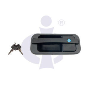 OUTSIDE DOOR HANDLE WITH COVER, WITH LOCK & KEYS (CI-DAF 36030)